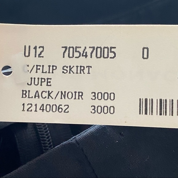 Club Monaco black pencil skirt size 0 cotton spandex blend - Picture 6 of 7